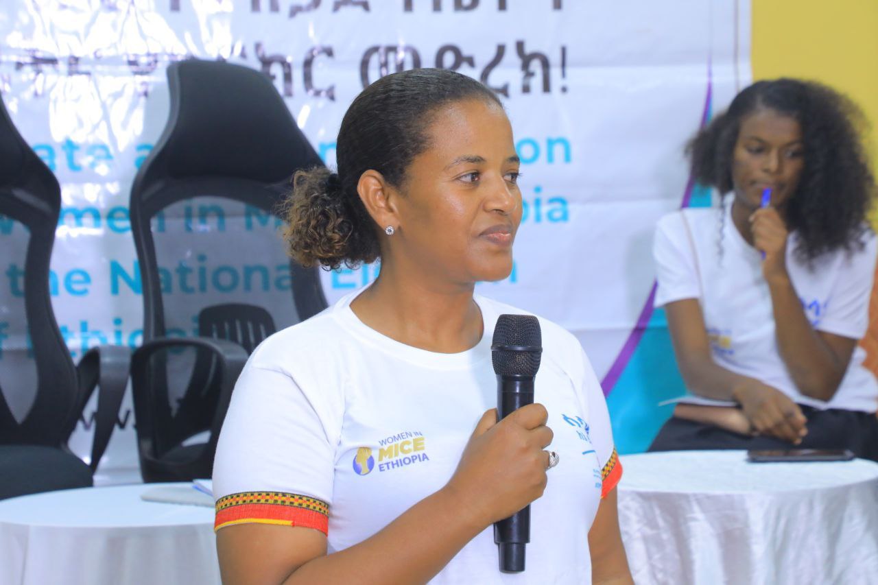 Image of founder and CEO of women in mice ethiopia Abaynesh Ashko